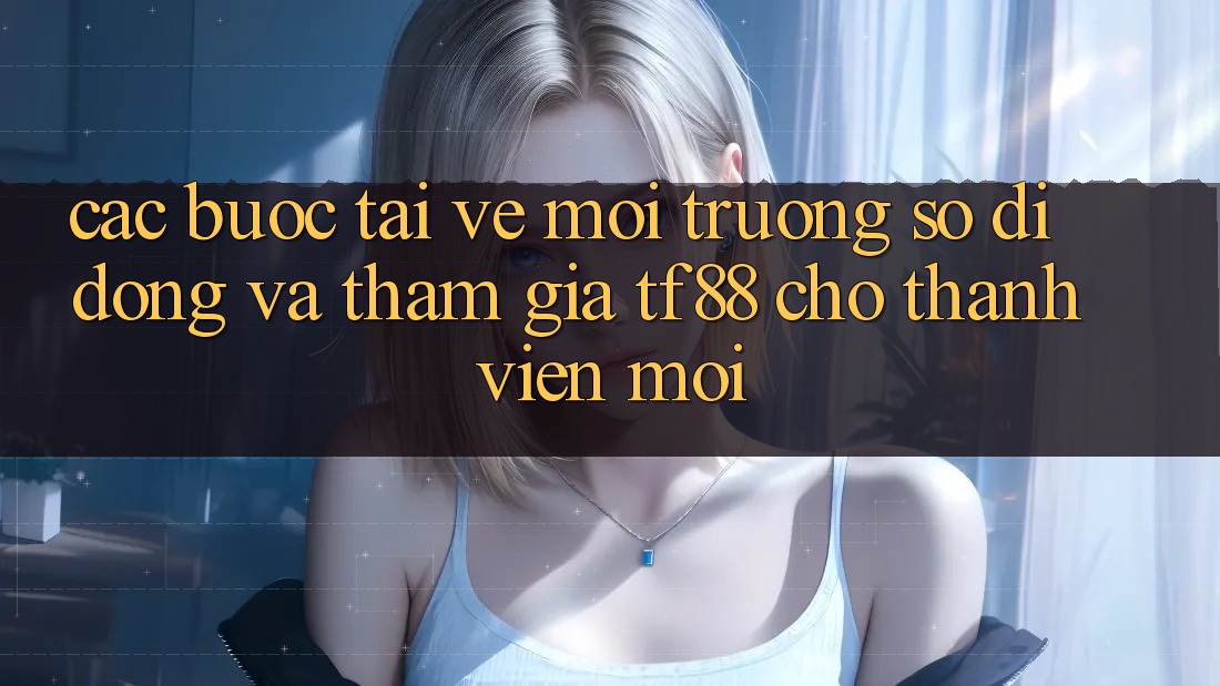 Các bước Tải về Môi trường số di động Và Tham Gia TF88 Cho Thành Viên Mới