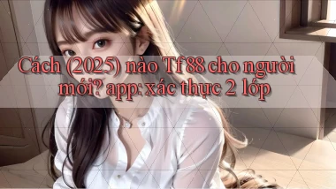Cách (2025) nào Tf88 cho người mới app xác thực 2 lớp