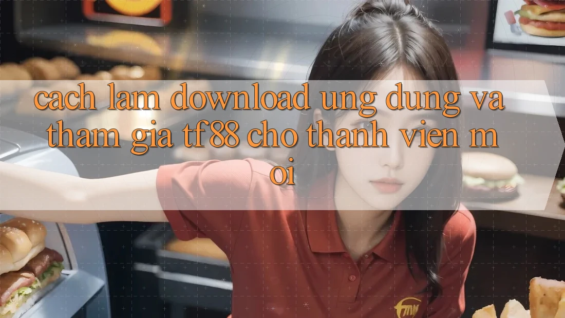 Cách làm Download Ứng dụng Và Tham Gia TF88 Cho Thành Viên Mới