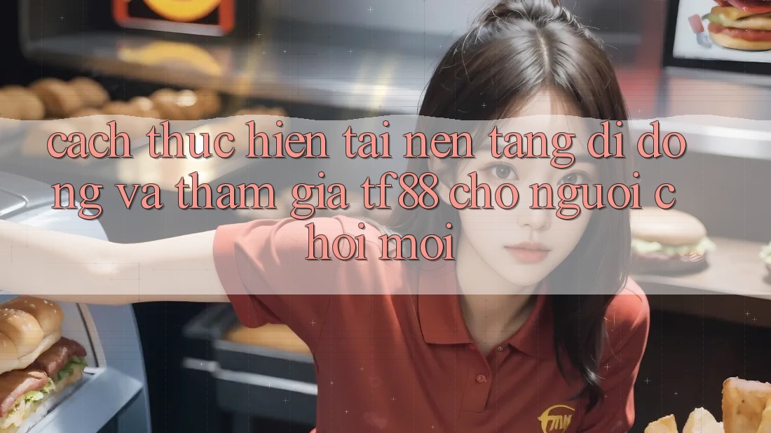 Cách thực hiện Tải Nền tảng di động Và Tham Gia TF88 Cho Người chơi Mới