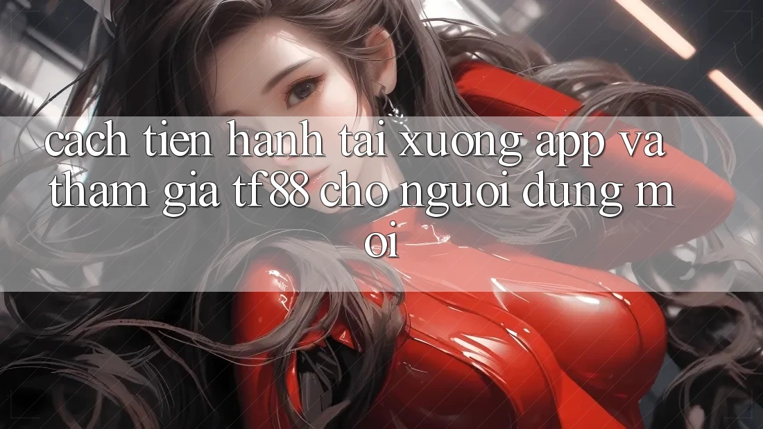 Cách tiến hành Tải xuống App Và Tham Gia TF88 Cho Người dùng Mới