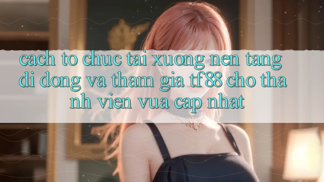 Cách tổ chức Tải xuống Nền tảng di động Và Tham Gia TF88 Cho Thành Viên Vừa cập nhật