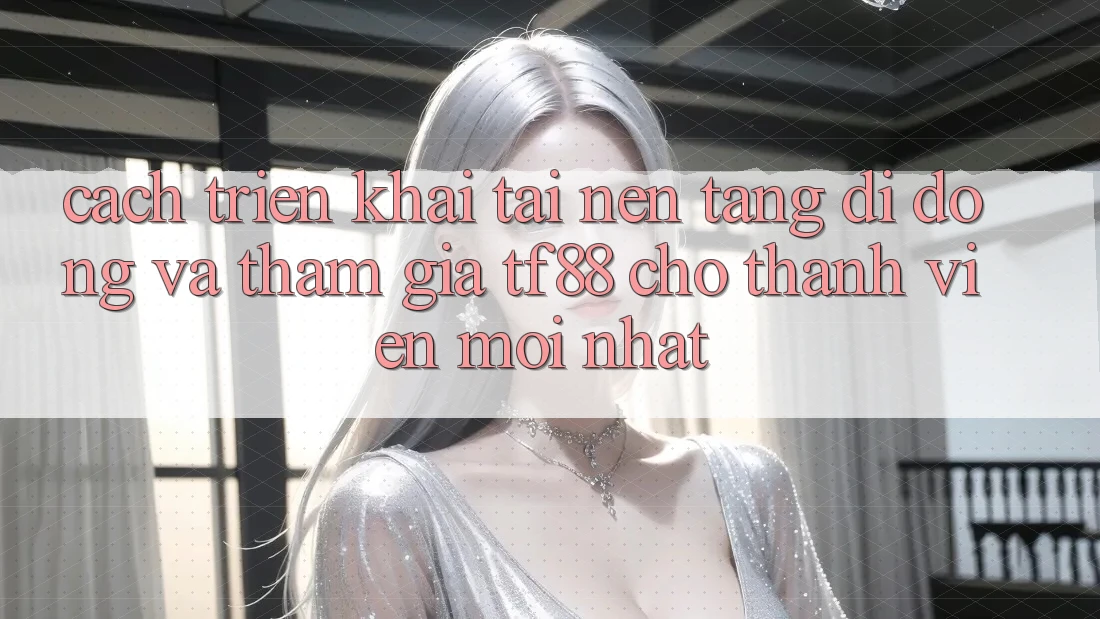 Cách triển khai Tải Nền tảng di động Và Tham Gia TF88 Cho Thành Viên Mới nhất