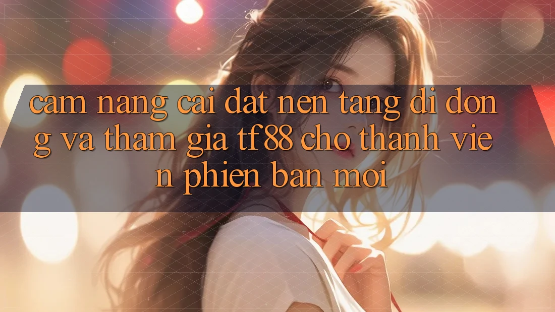 Cẩm nang Cài đặt Nền tảng di động Và Tham Gia TF88 Cho Thành Viên Phiên bản mới