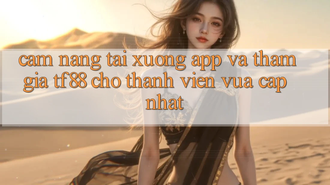 Cẩm nang Tải xuống App Và Tham Gia TF88 Cho Thành Viên Vừa cập nhật