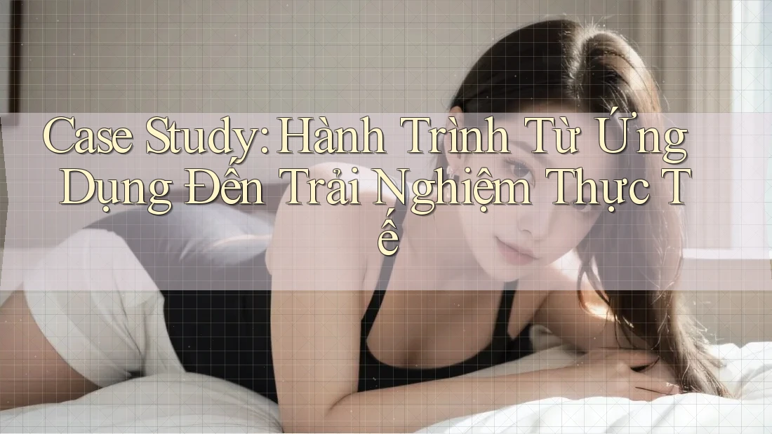Case Study: Hành Trình Từ Ứng Dụng Đến Trải Nghiệm Thực Tế