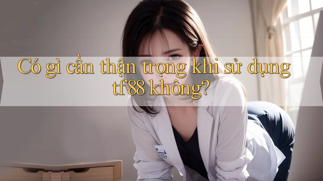 Có gì cần thận trọng khi sử dụng tf88 không?
