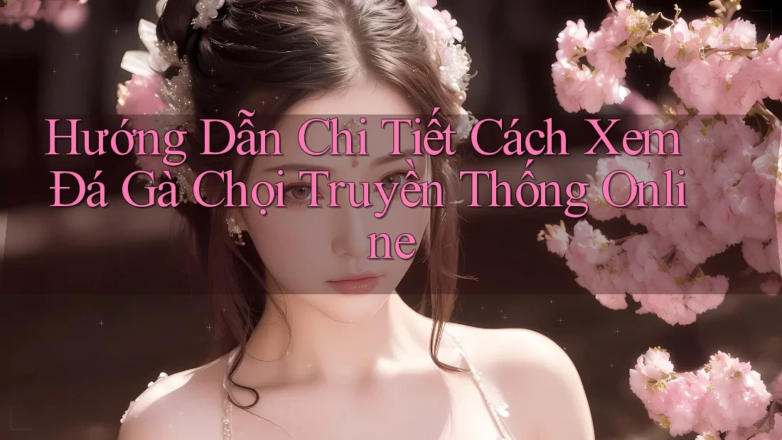 Hướng Dẫn Chi Tiết Cách Xem Đá Gà Chọi Truyền Thống Online