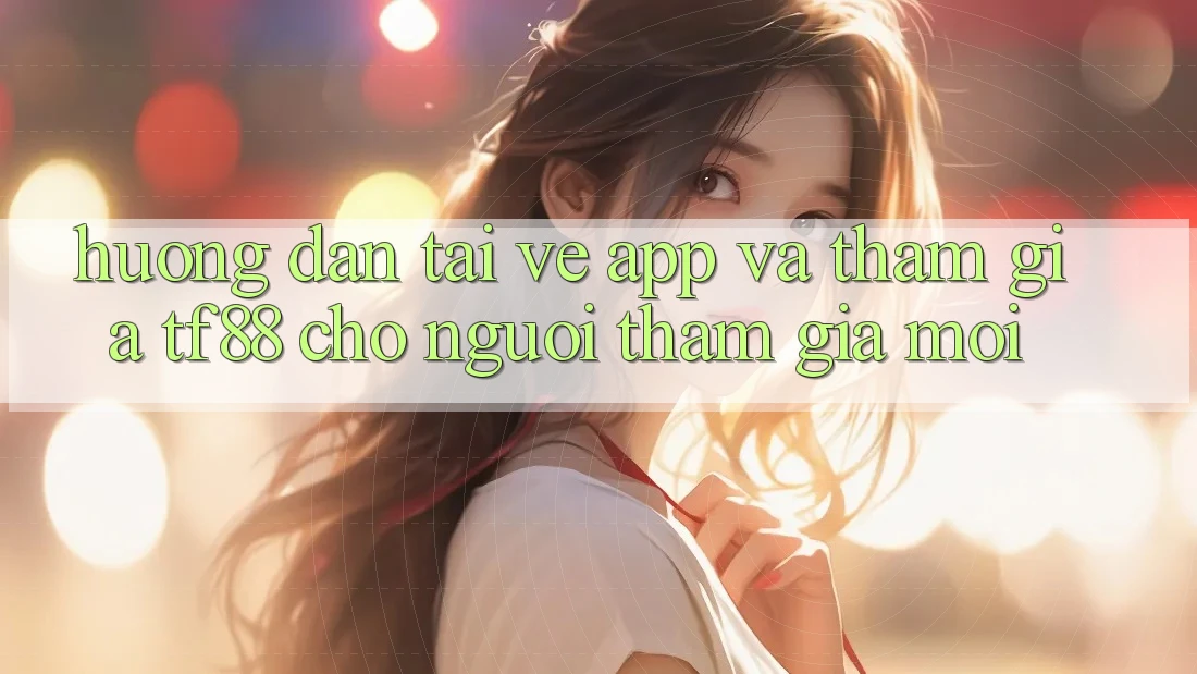 Hướng Dẫn Tải về App Và Tham Gia TF88 Cho Người tham gia Mới