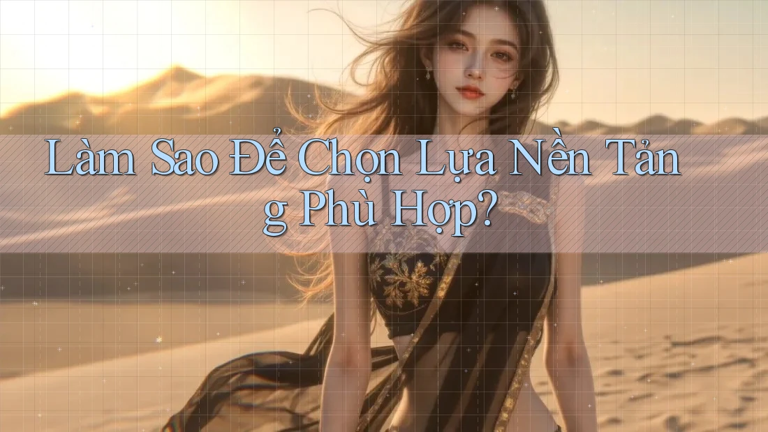 Làm Sao Để Chọn Lựa Nền Tảng Phù Hợp?