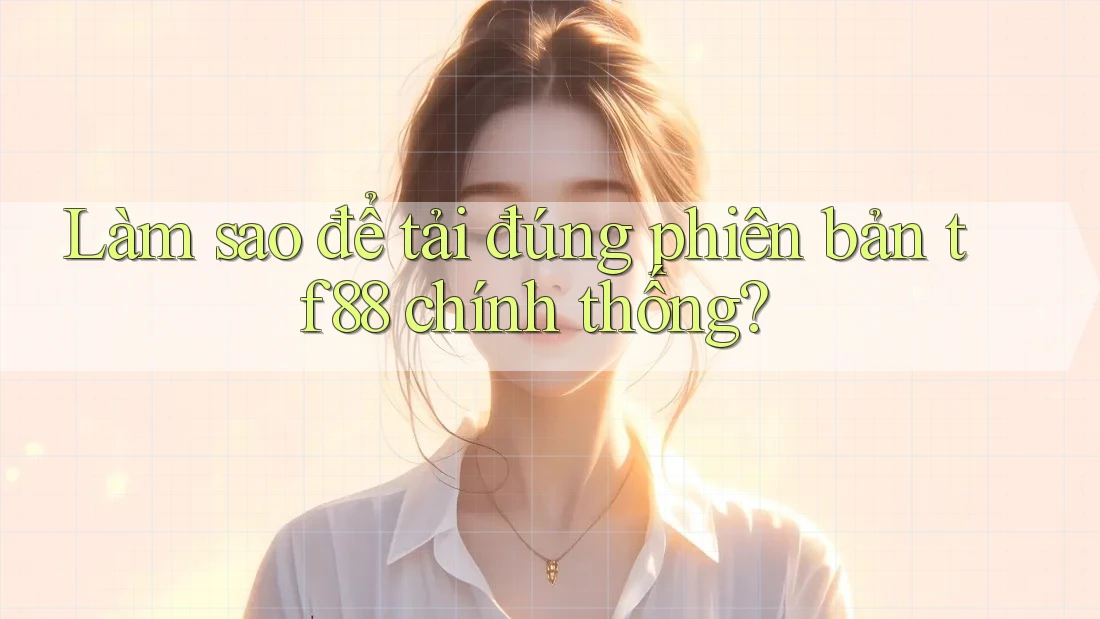Làm sao để tải đúng phiên bản tf88 chính thống?