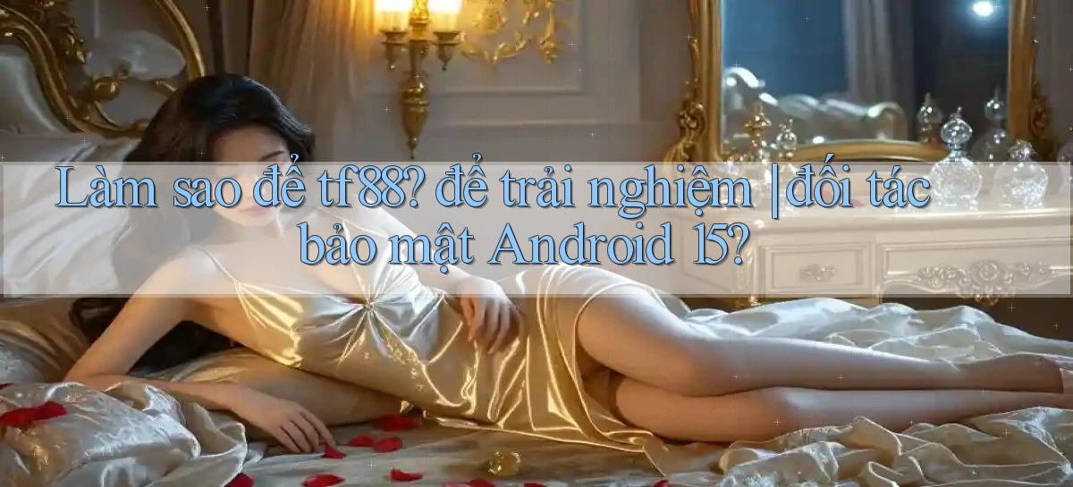 Làm sao để tf88 để trải nghiệm đối tác bảo mật Android 15