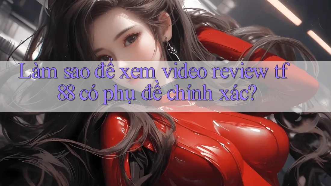 Làm sao để xem video review tf88 có phụ đề chính xác?
