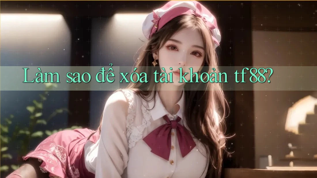 Làm sao để xóa tài khoản tf88?
