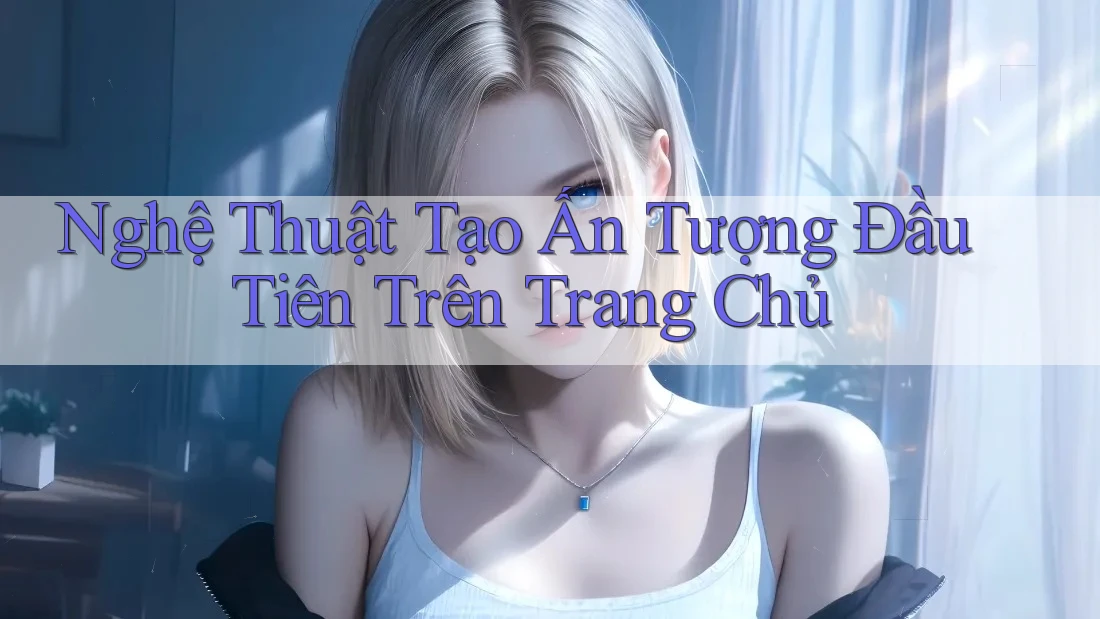 Nghệ Thuật Tạo Ấn Tượng Đầu Tiên Trên Trang Chủ Nghệ Thuật Tạo Ấn Tượng Đầu Tiên Trên Trang Chủ