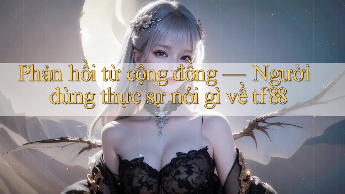 Phản hồi từ cộng đồng — Người dùng thực sự nói gì về tf88