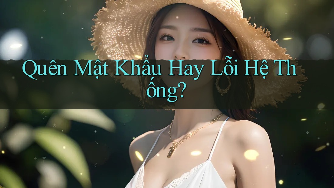 Quên Mật Khẩu Hay Lỗi Hệ Thống?
