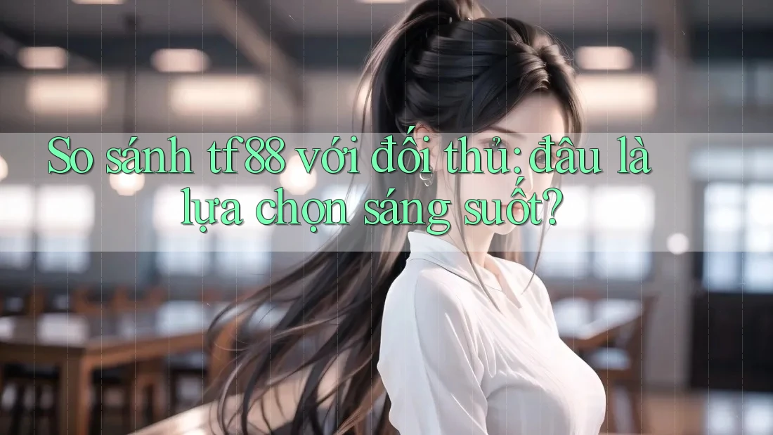 So sánh tf88 với đối thủ: đâu là lựa chọn sáng suốt?