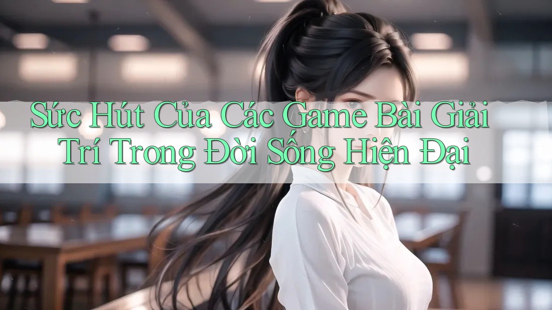 Sức Hút Của Các Game Bài Giải Trí Trong Đời Sống Hiện Đại
