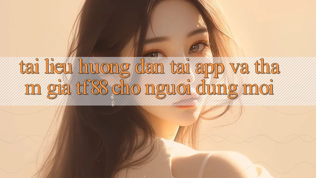 Tài liệu hướng dẫn Tải App Và Tham Gia TF88 Cho Người dùng Mới