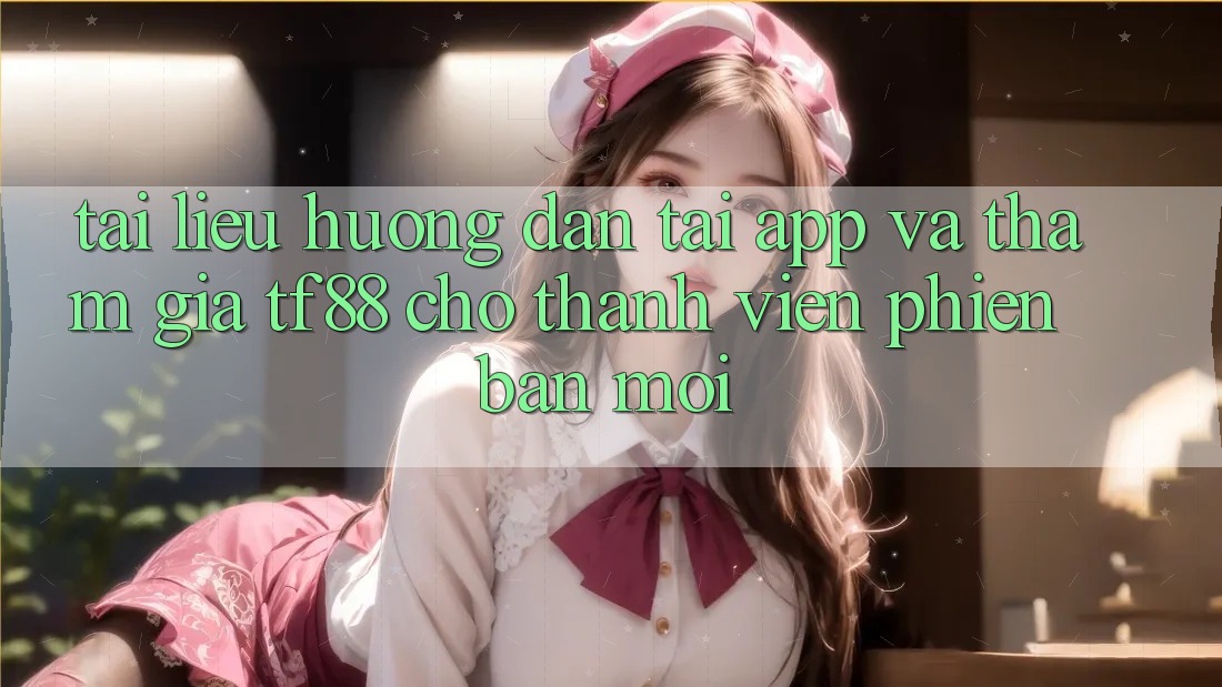 Tài liệu hướng dẫn Tải App Và Tham Gia TF88 Cho Thành Viên Phiên bản mới