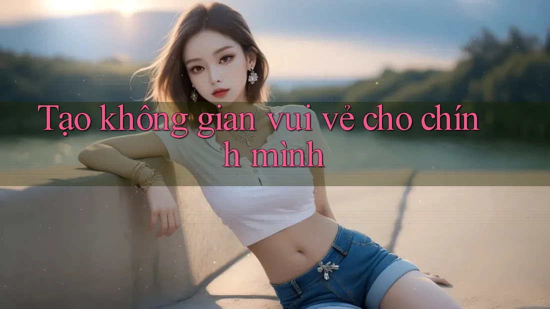 Tạo không gian vui vẻ cho chính mình