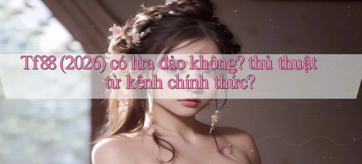 Tf88 (2026) có lừa đảo không thủ thuật từ kênh chính thức