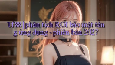 Tf88 phân tích ROI bảo mật tầng ứng dụng   phiên bản 2027