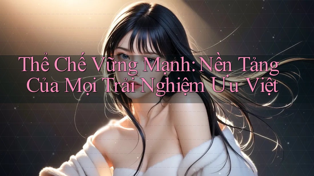 Thể Chế Vững Mạnh: Nền Tảng Của Mọi Trải Nghiệm Ưu Việt