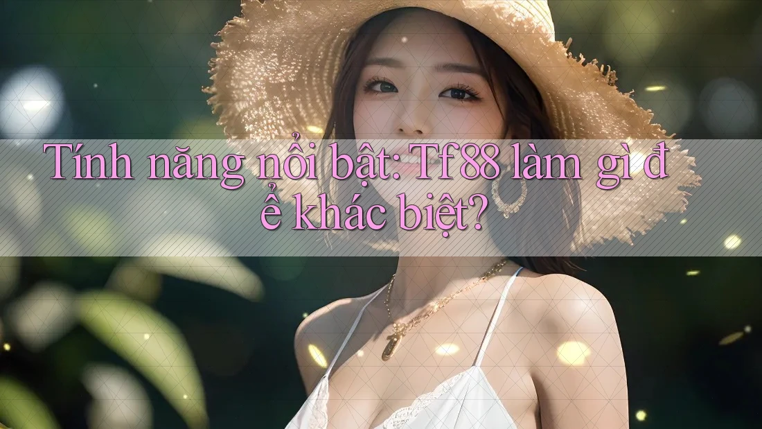 Tính năng nổi bật: Tf88 làm gì để khác biệt?