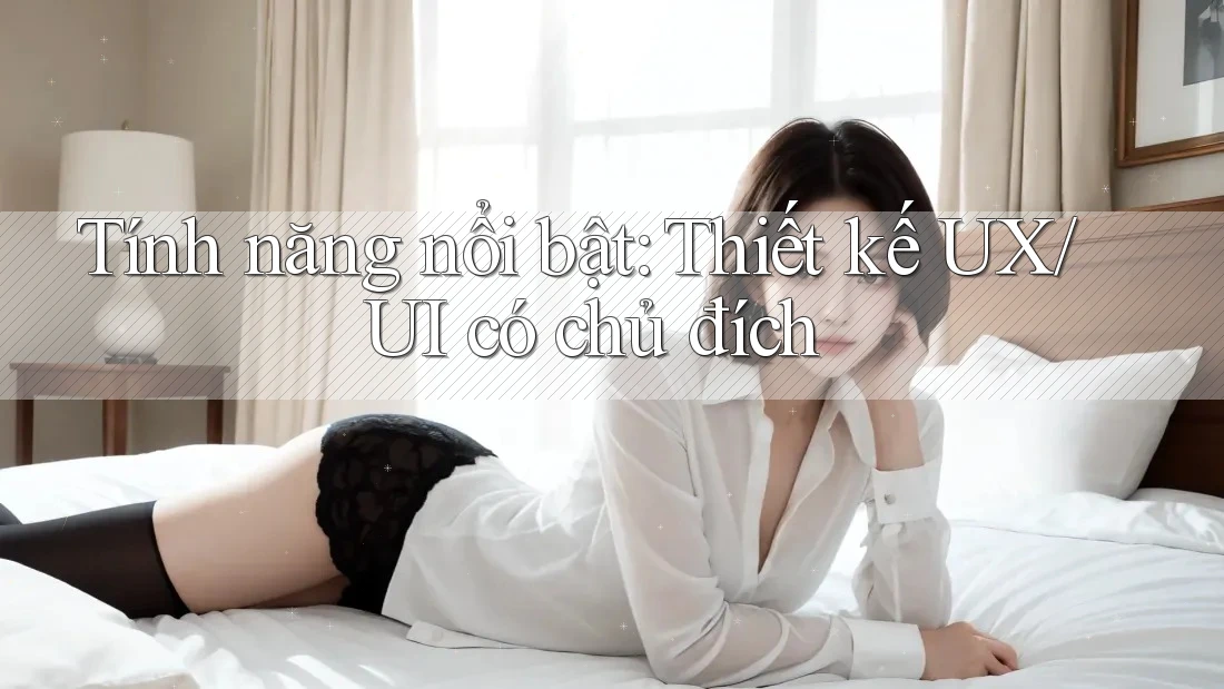 Tính năng nổi bật: Thiết kế UX/UI có chủ đích