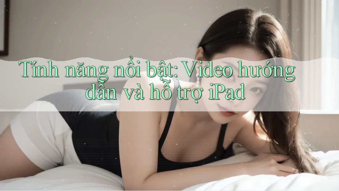 Tính năng nổi bật: Video hướng dẫn và hỗ trợ iPad