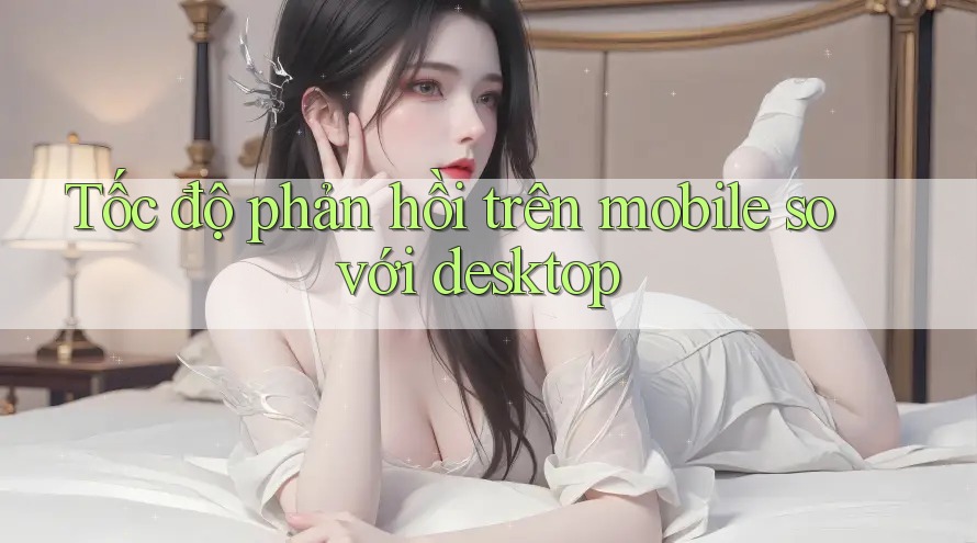 Tốc độ phản hồi trên mobile so với desktop Tốc độ phản hồi trên mobile so với desktop