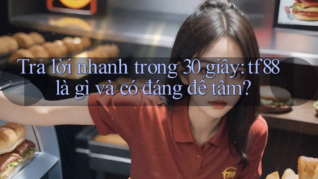 Trả lời nhanh trong 30 giây: tf88 là gì và có đáng để tâm?