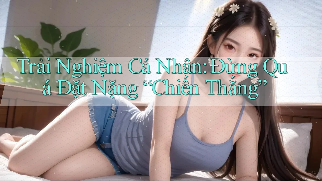 Trải Nghiệm Cá Nhân: Đừng Quá Đặt Nặng “Chiến Thắng”