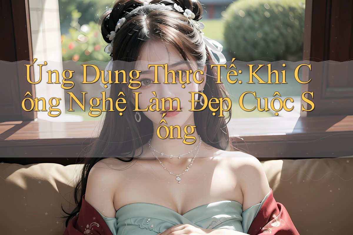 Ứng Dụng Thực Tế: Khi Công Nghệ Làm Đẹp Cuộc Sống