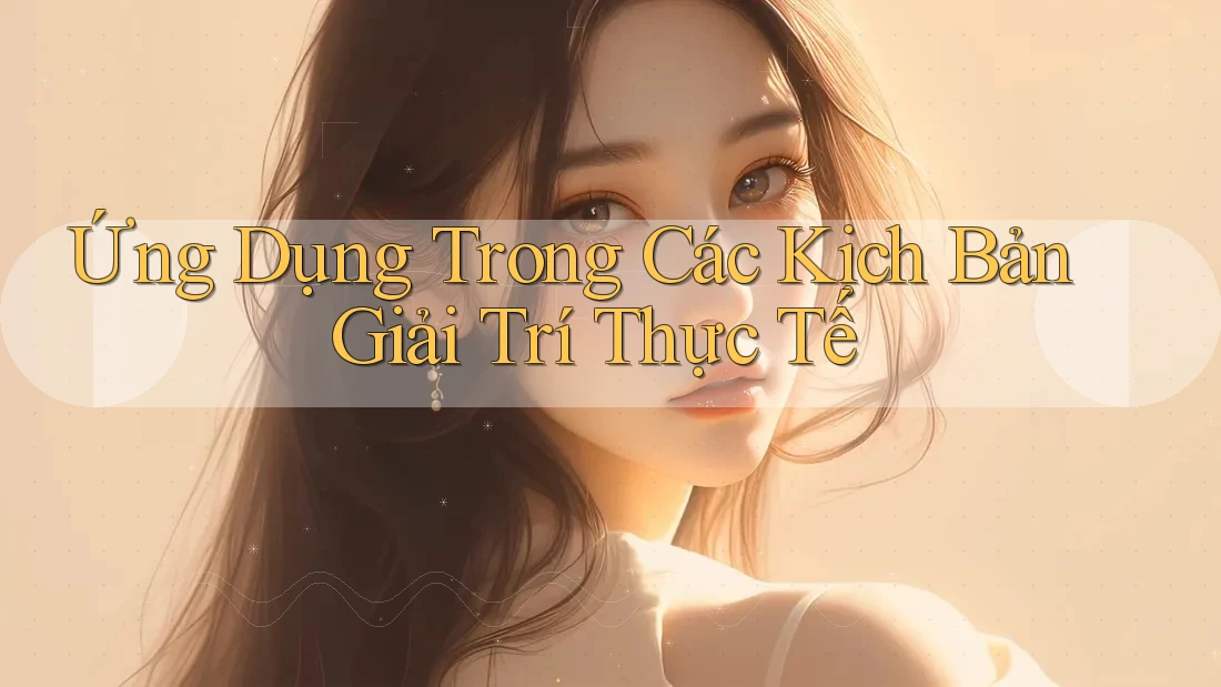 Ứng Dụng Trong Các Kịch Bản Giải Trí Thực Tế