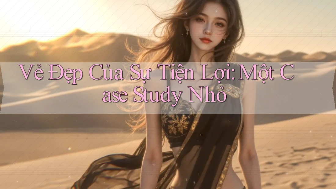 Vẻ Đẹp Của Sự Tiện Lợi: Một Case Study Nhỏ